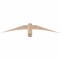 Ekena Millwork Bellingham Smooth Timber Gable Bracket, Douglas Fir, 48"W x 8"H x 1 1/2"D x 3 1/2"F, 4/12 Pitch GBW048X08X0204BEL00SDF - alternate 1